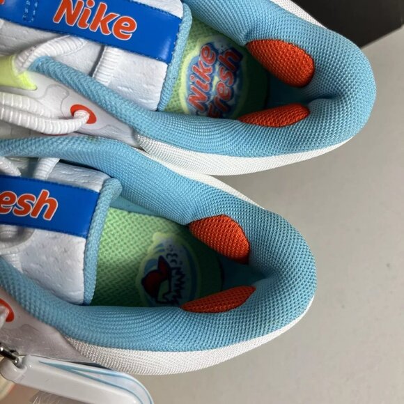 Nike Alpha Huarache Elite 4 Low Mens Size 8.5 Fresh Pack Metal Baseball Cleats - Picture 6 of 8